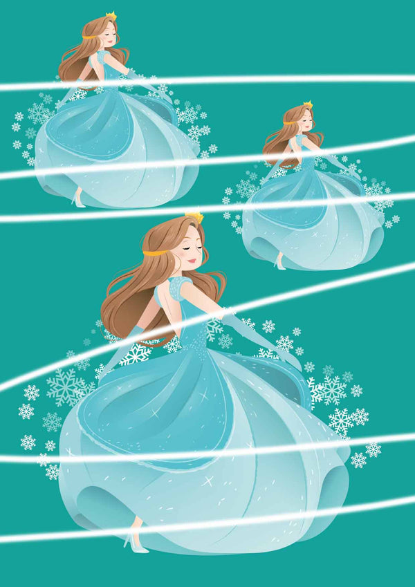 Bügelbilder-Set • Ballett oder Eis-Prinzessin