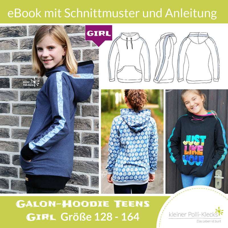 Hoodie teenager girl sale